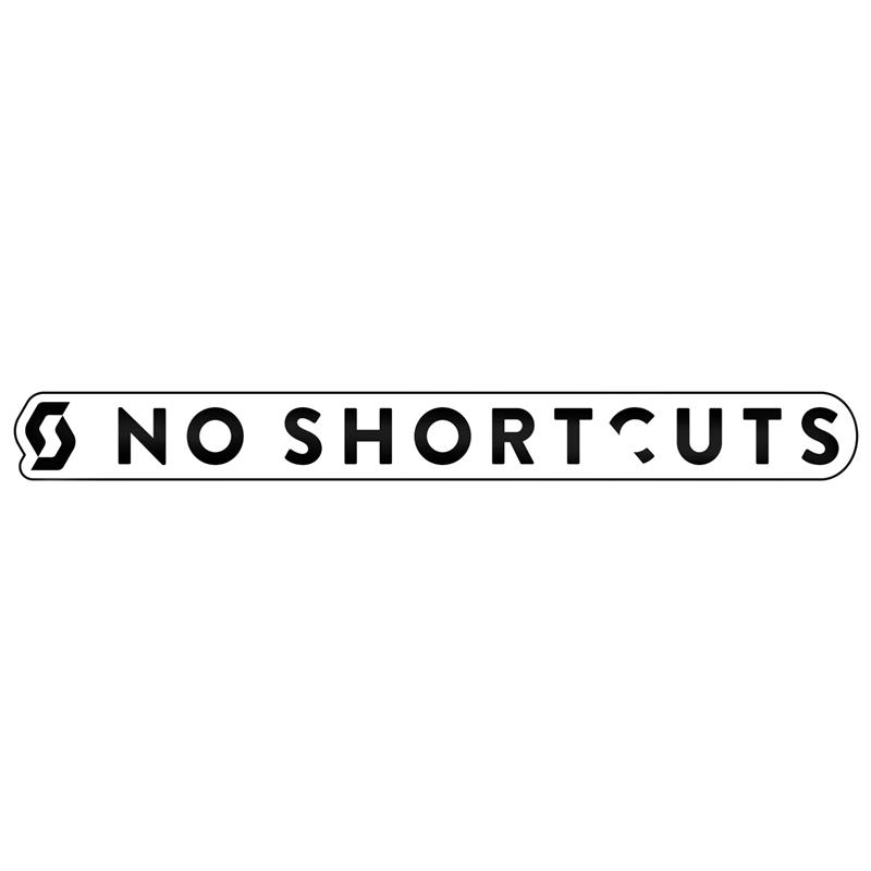 NALEPKE SCOTT NO SHORTCUTS 15 CM PAKIRANJE 100 KOSOV