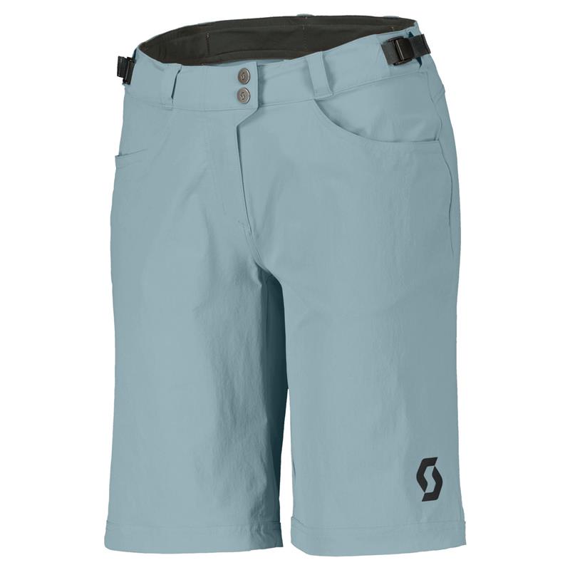 ŽENSKE KOLESARSKE HLAČE SCOTT TRAIL FLOW (Z VLOŽKOM, BREZ NARAMNIC)