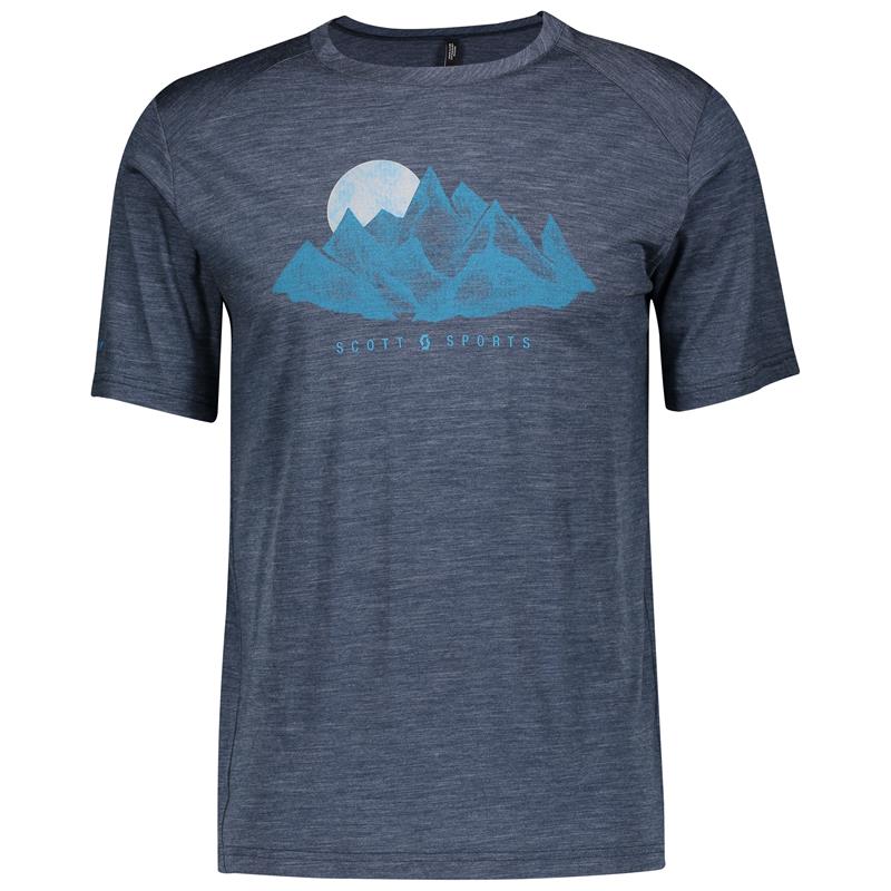 TEKAŠKA MAJICA SCOTT DEFINED MERINO GRPH (KRATKI ROKAVI)