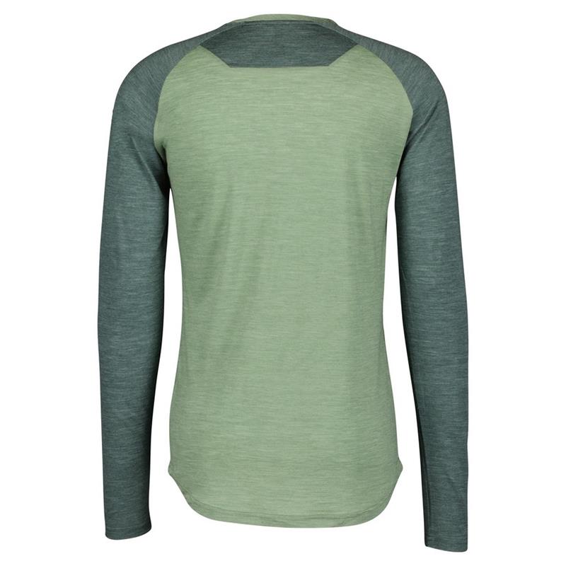 MAJICA SCOTT DEFINED MERINO LS