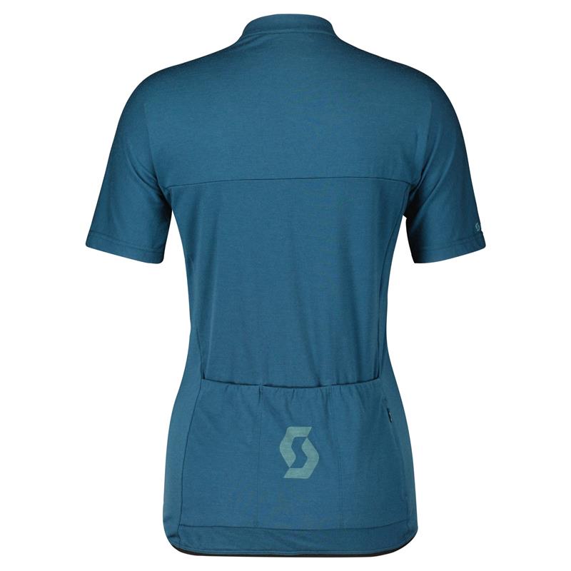 ŽENSKA KOLESARSKA MAJICA SCOTT GRAVEL MERINO