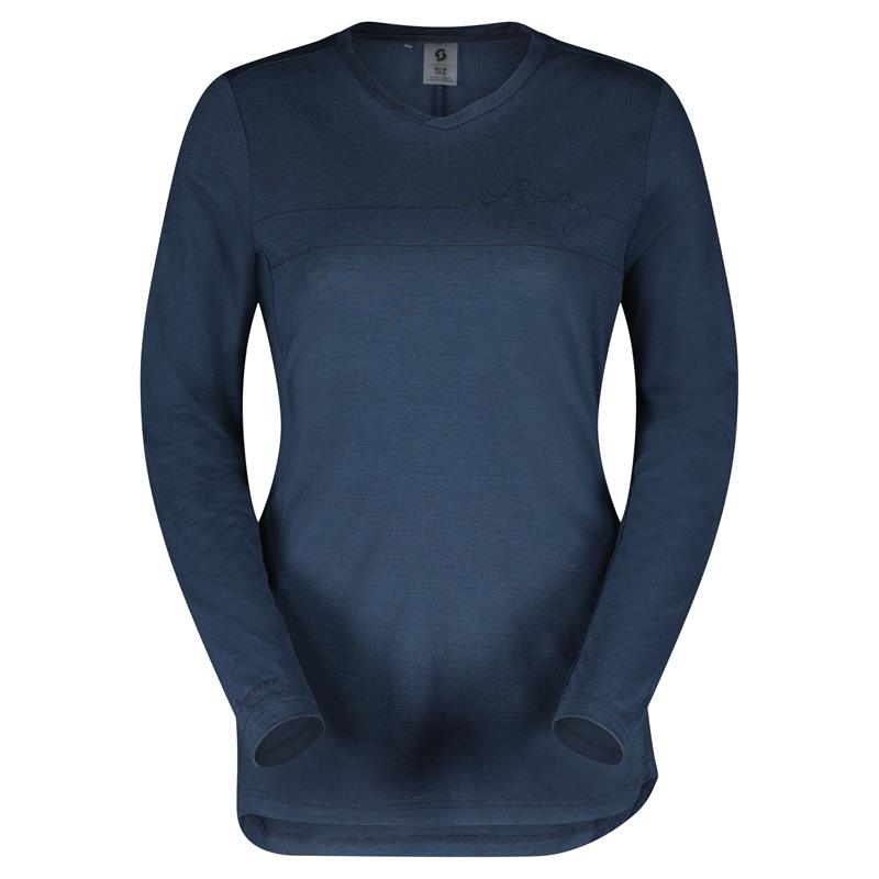 ŽENSKA MAJICA SCOTT DEFINED MERINO (DOLG ROKAV)