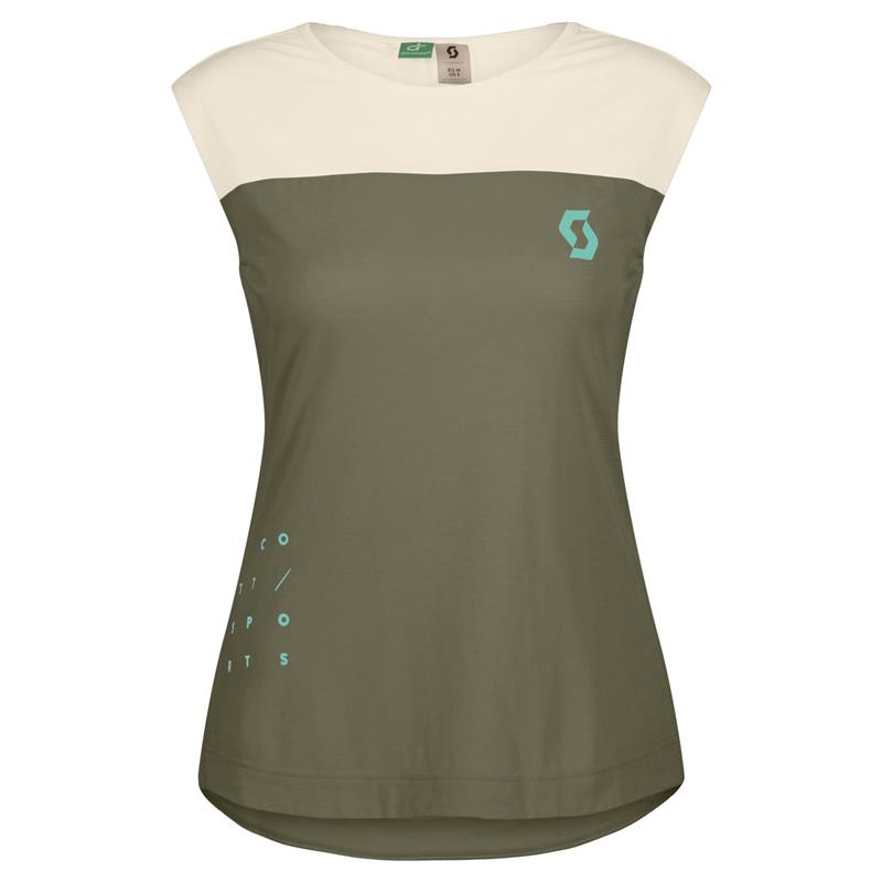 ŽENSKA KOLESARSKA MAJICA SCOTT TRAIL VERTIC DRI (BREZ ROKAVOV)