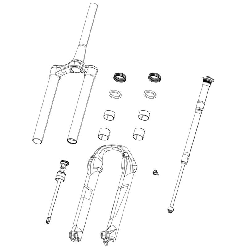 ZGORNJE NOGE ROCK SHOX SID 35mm 29B 44offset čr
