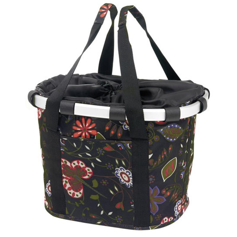 KOŠARA ZA KRMILO KLICKFIX s pasovi cvetje