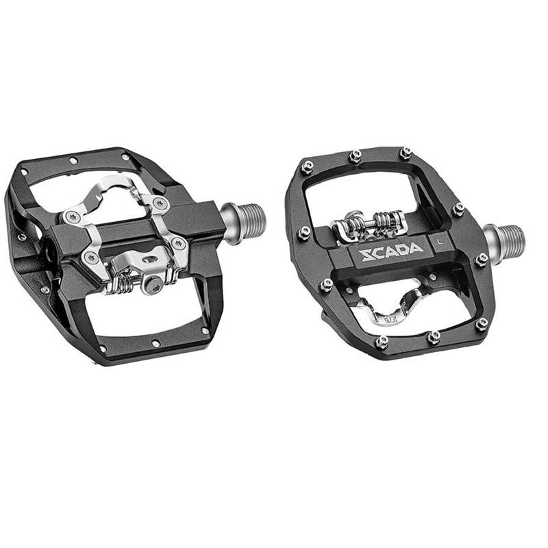PEDALA MTB SCADA SC-M 218 FLAT ENOJNI SPD CLIP ALU CNC CR-MO