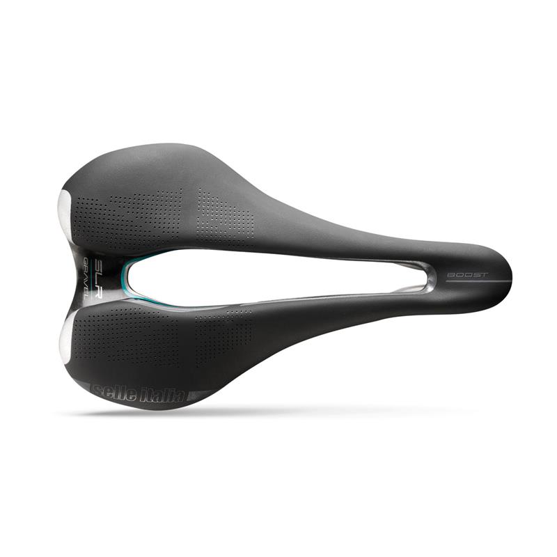 SEDEŽ SELLE ITALIA SLR BOOST GRAVEL TI 316 SUPERFLOW S ČRN