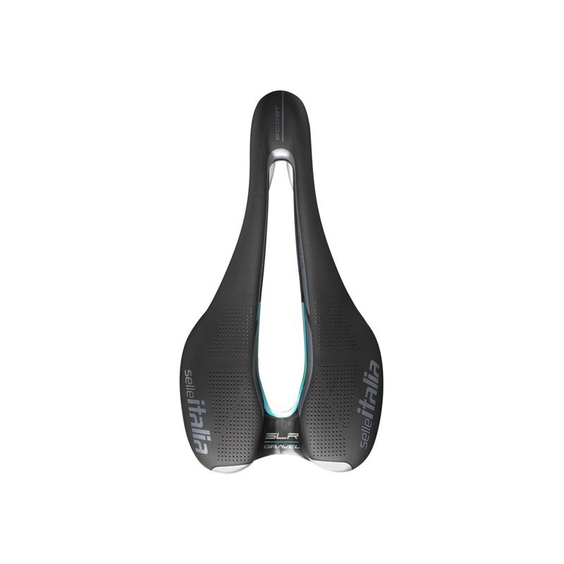 SEDEŽ SELLE ITALIA SLR BOOST GRAVEL TI 316 SUPERFLOW S ČRN