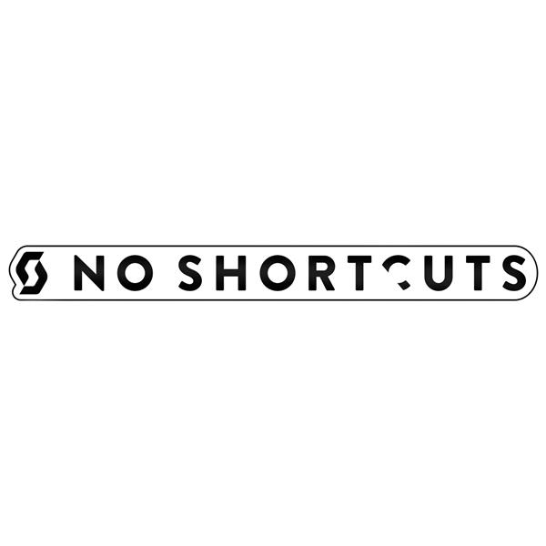 NALEPKE SCOTT NO SHORTCUTS 15 CM PAKIRANJE 100 KOSOV