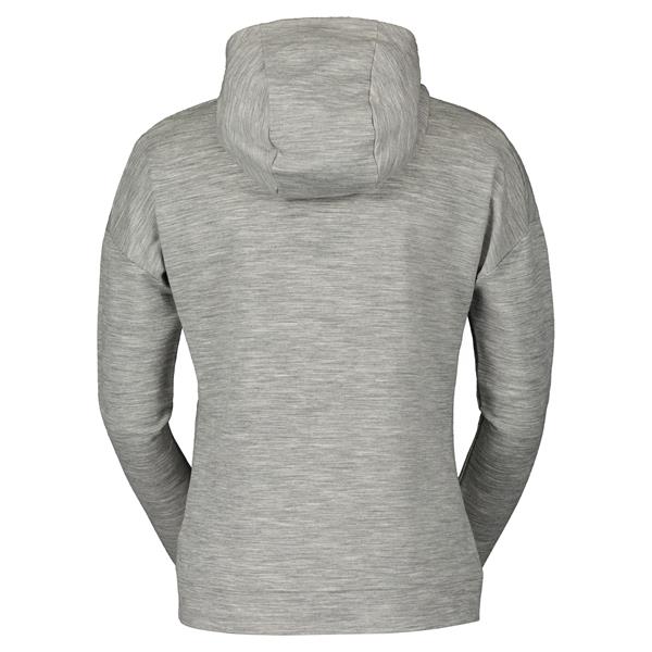 ŽENSKI KOLESARSKI PULOVER SCOTT COMMUTER MERINO s kapuco