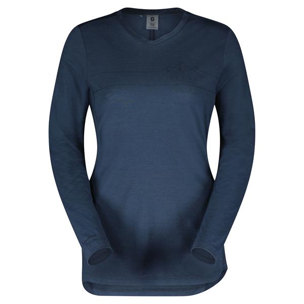 ŽENSKA MAJICA SCOTT DEFINED MERINO (DOLG ROKAV)