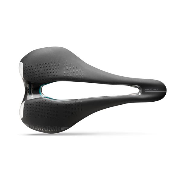 SEDEŽ SELLE ITALIA SLR BOOST GRAVEL TI 316 SUPERFLOW S ČRN