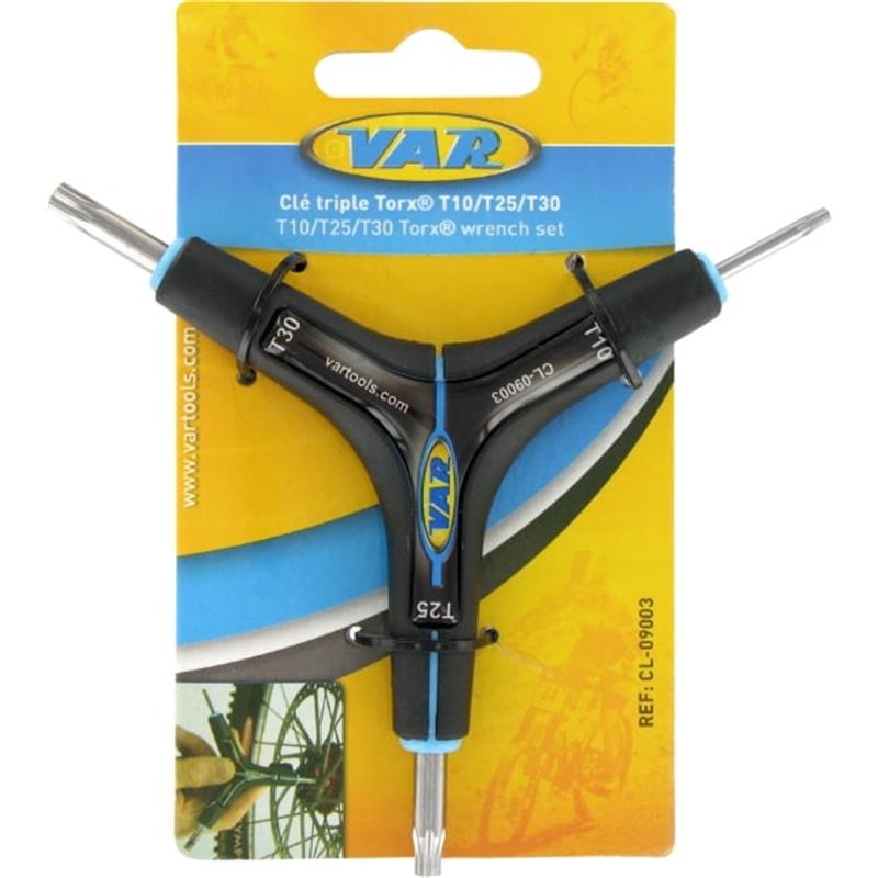 KLJUČ VAR TORX Y T10/T25/T30