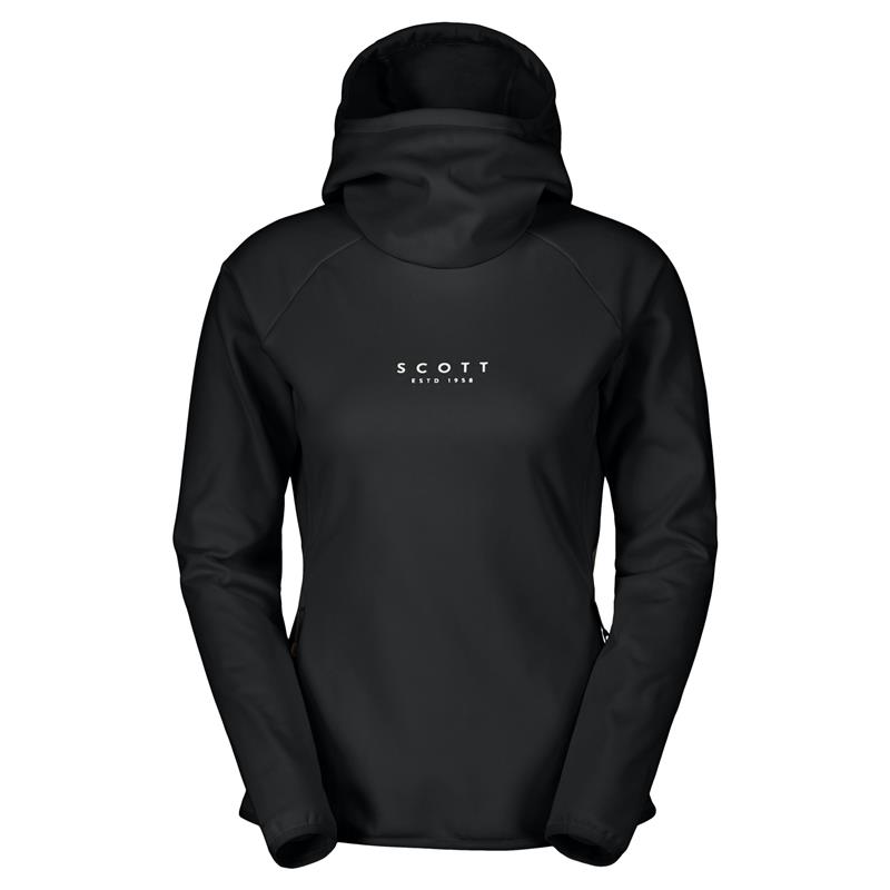 ŽENSKI KOLESARSKI PULOVER SCOTT DEFINED WARM S KAPUCO