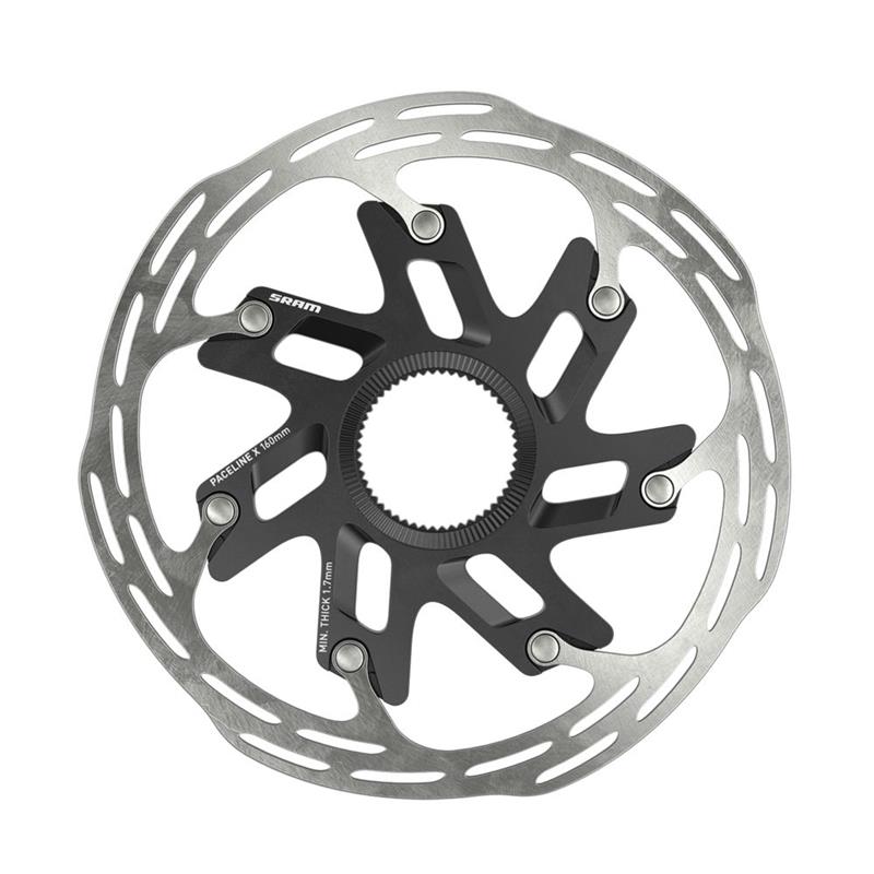 ROTOR SRAM PACELINE X CL 160mm RND LR črn