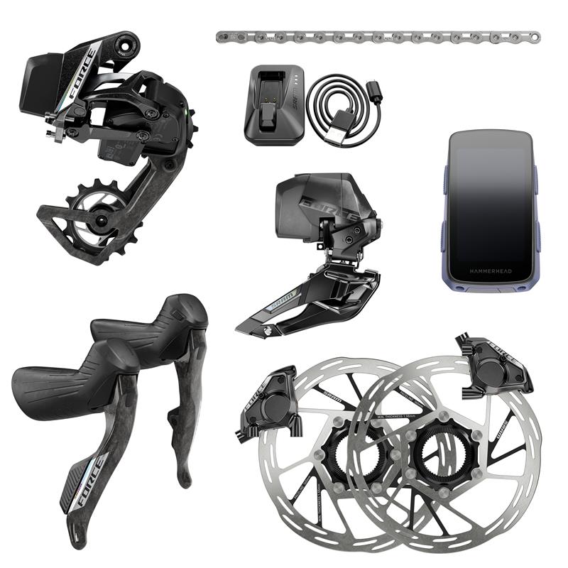 GRUPA SRAM FORCE AXS 2X HAMMERHEAD