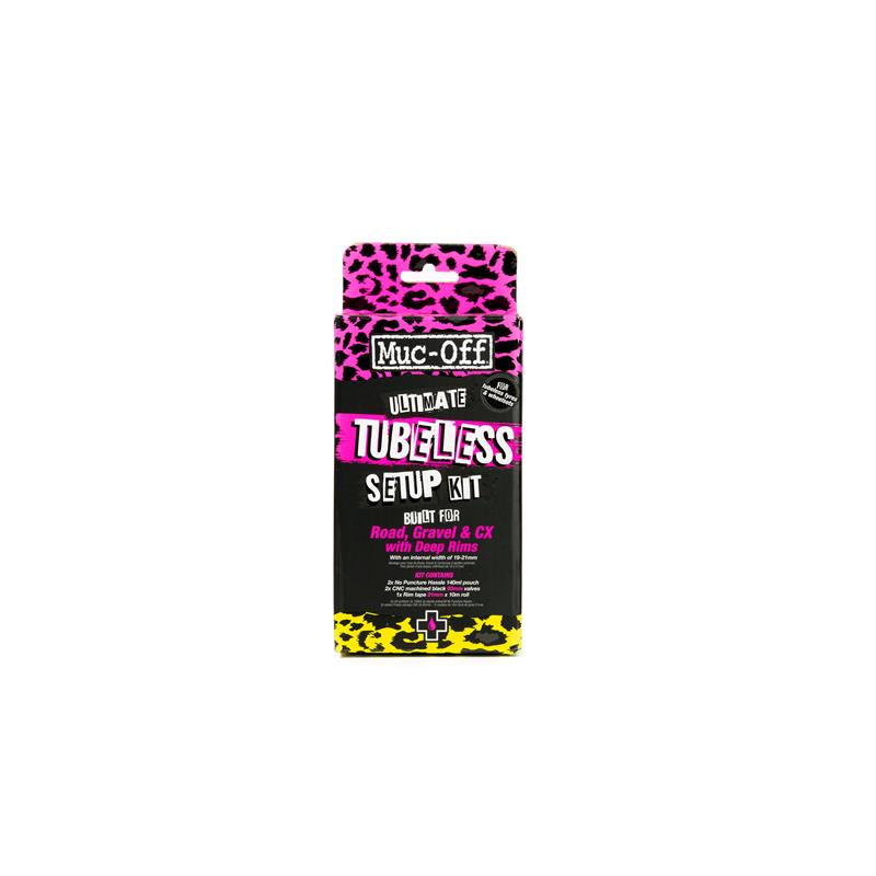 TUBELESS KIT MUC-OFF ULTIMATE ROAD 60 MM
