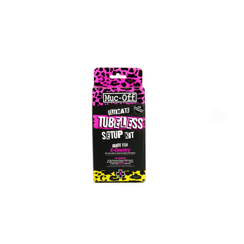 TUBELESS KIT MUC-OFF X-COUNTRY 25 MM
