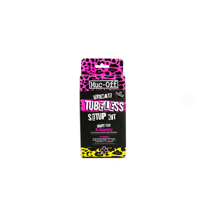 TUBELESS KIT MUC-OFF CROSS COUNTRY 25 MM