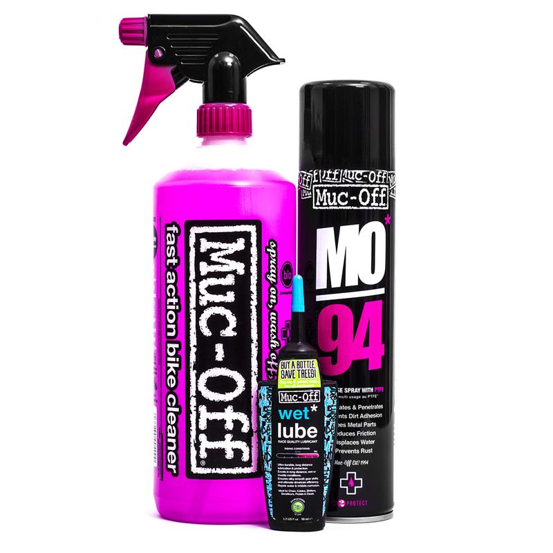 Set Muc-Off Clean/Prot/Lube Wet