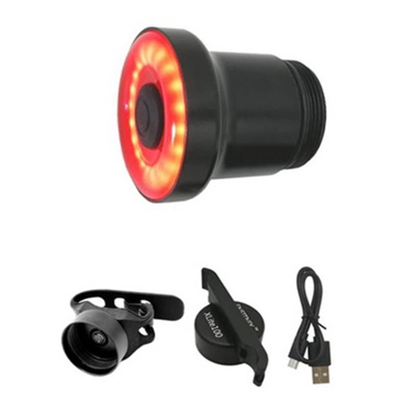 Svetilka Xlight 100 zadnja Smart rdeča Usb Alu