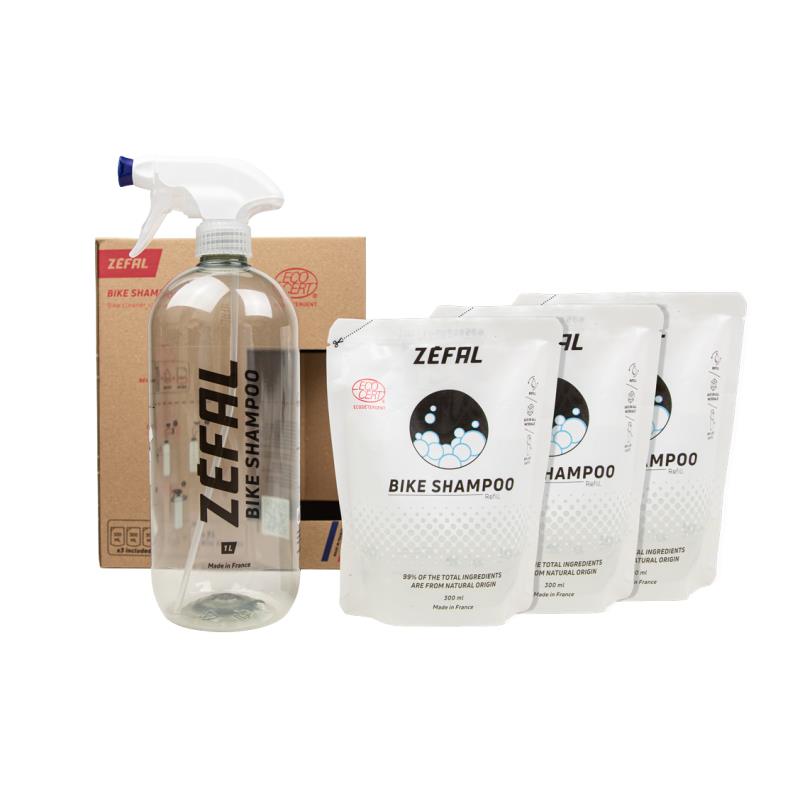 ZEFAL ČISTILO ZA KOLO Ecodetergent 3x300g + posoda